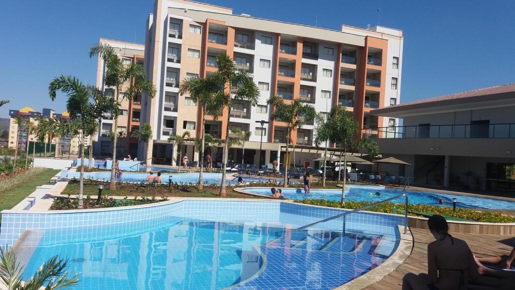 Caldas Novas Prive Alta Vista Thermas Resort - Sensacional! Apto Suite Luxo 02 Quartos Ate 06 Pessoas - Incrivel! Dış mekan fotoğraf