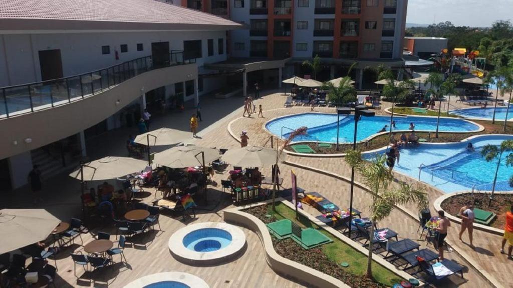 Caldas Novas Prive Alta Vista Thermas Resort - Sensacional! Apto Suite Luxo 02 Quartos Ate 06 Pessoas - Incrivel! Dış mekan fotoğraf